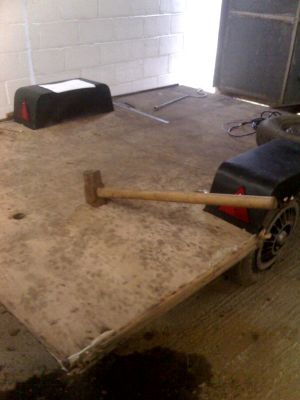 The Donor Caravan Chassis
